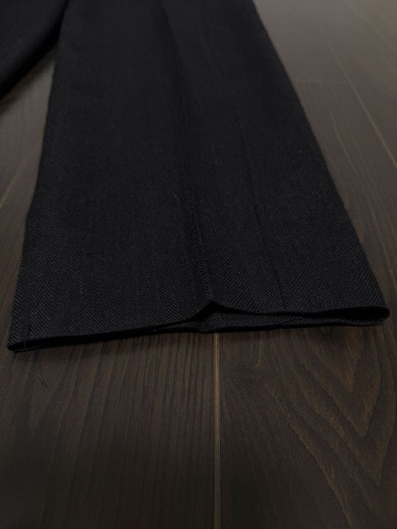 80s コムデギャルソンオム　ウール　ヘリンボーン　トラウザー　スラックス