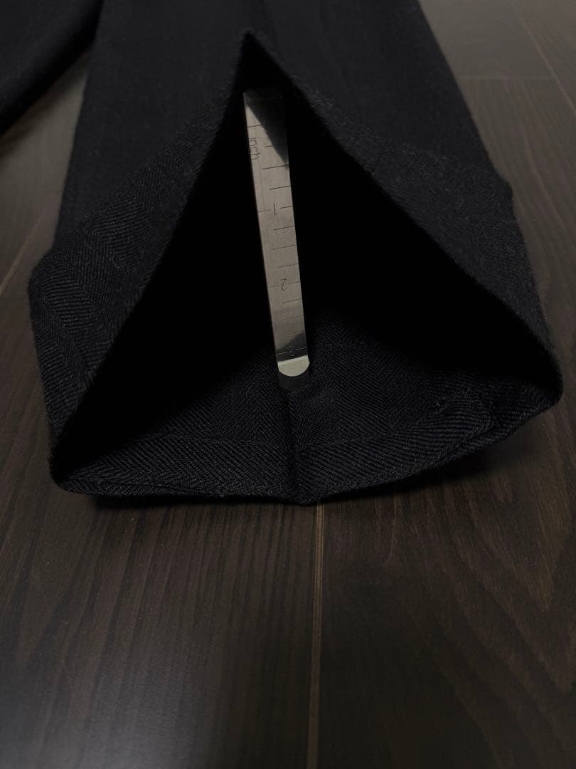 80s コムデギャルソンオム　ウール　ヘリンボーン　トラウザー　スラックス