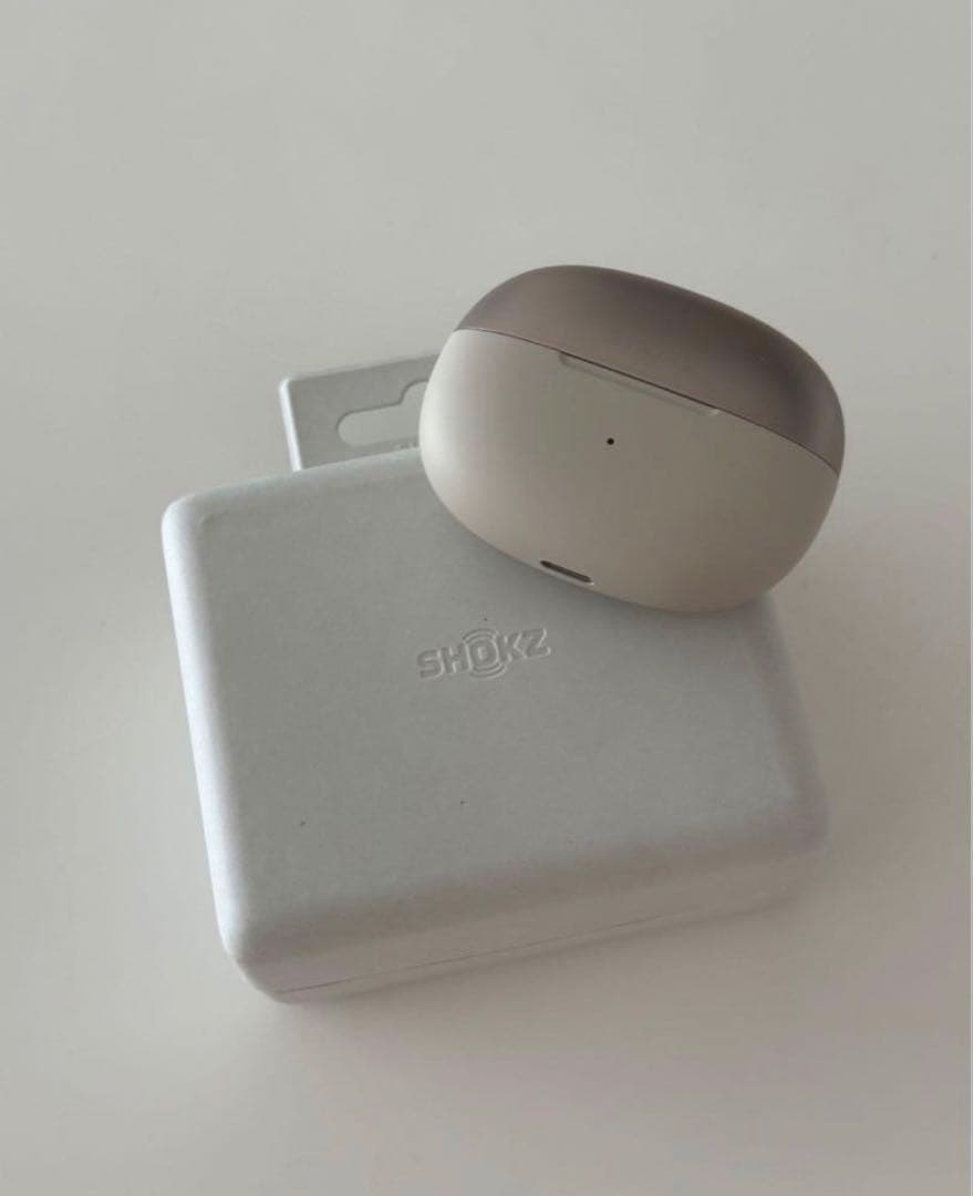 SHOKZ opendots one ワイヤレスイヤホン グレー