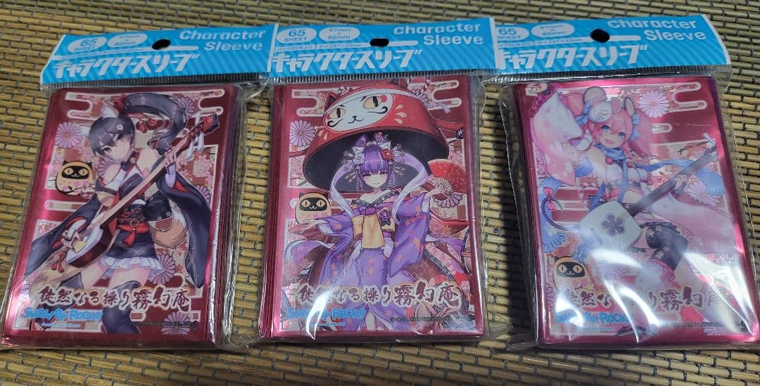 SHOW BY ROCK!!　キャラクタースリーブ　ダル太夫　阿　吽　未開封