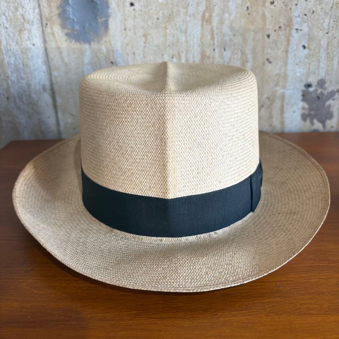 Genuine Panama HAT ヴィンテージ　パナマハット 7 57