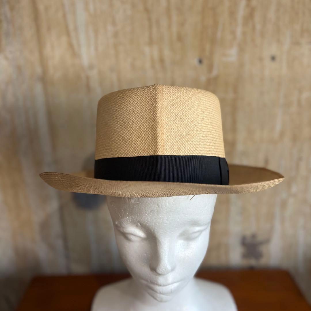 Genuine Panama HAT ヴィンテージ　パナマハット 7 57