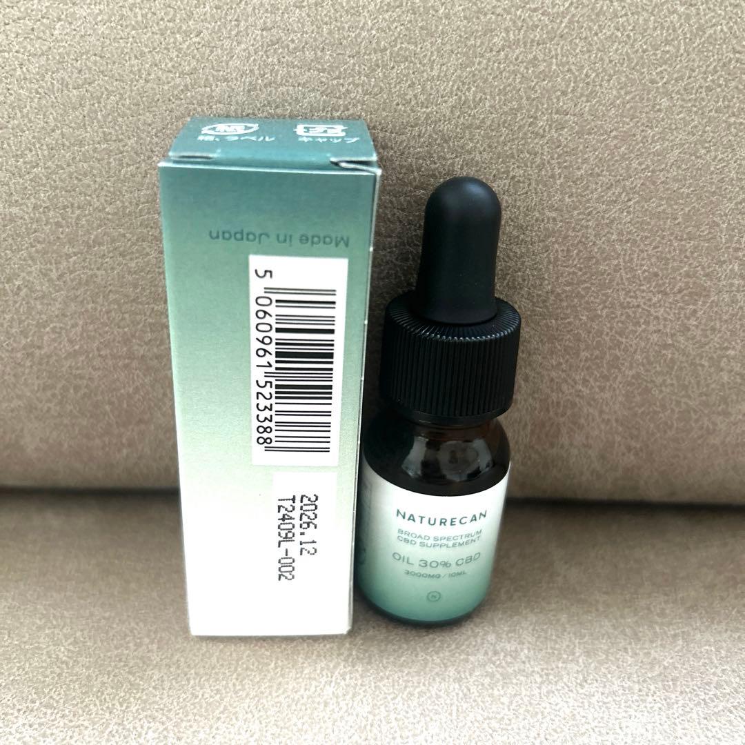 Naturecan新品未使用CBD 30%10mlオイルCBG 20%10mi