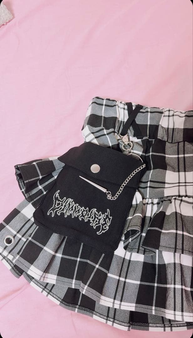 DimMoire PUNK フリル ミニスカート チェック