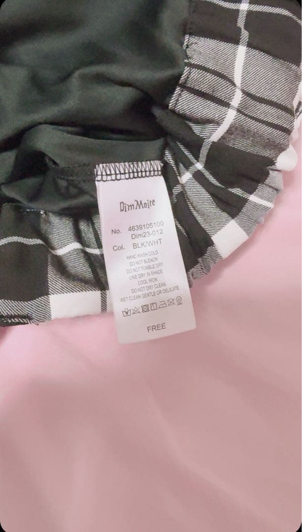 DimMoire PUNK フリル ミニスカート チェック