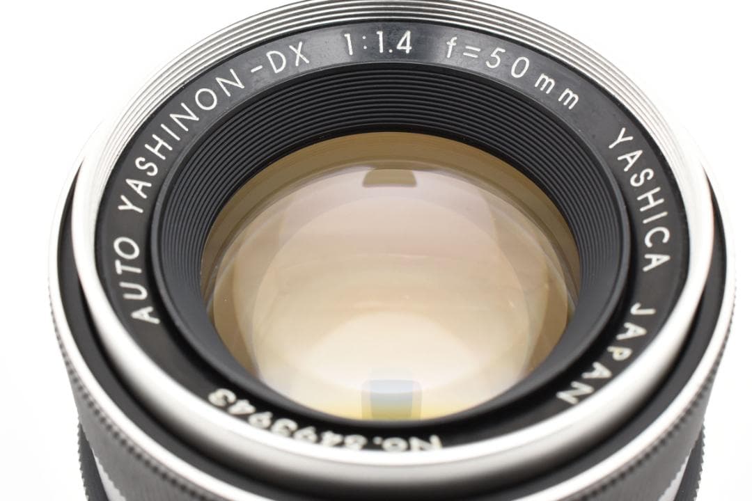 レンズ(単焦点) YASHICA AUTO YASHINON-DX 50mm F1.4 Y125
