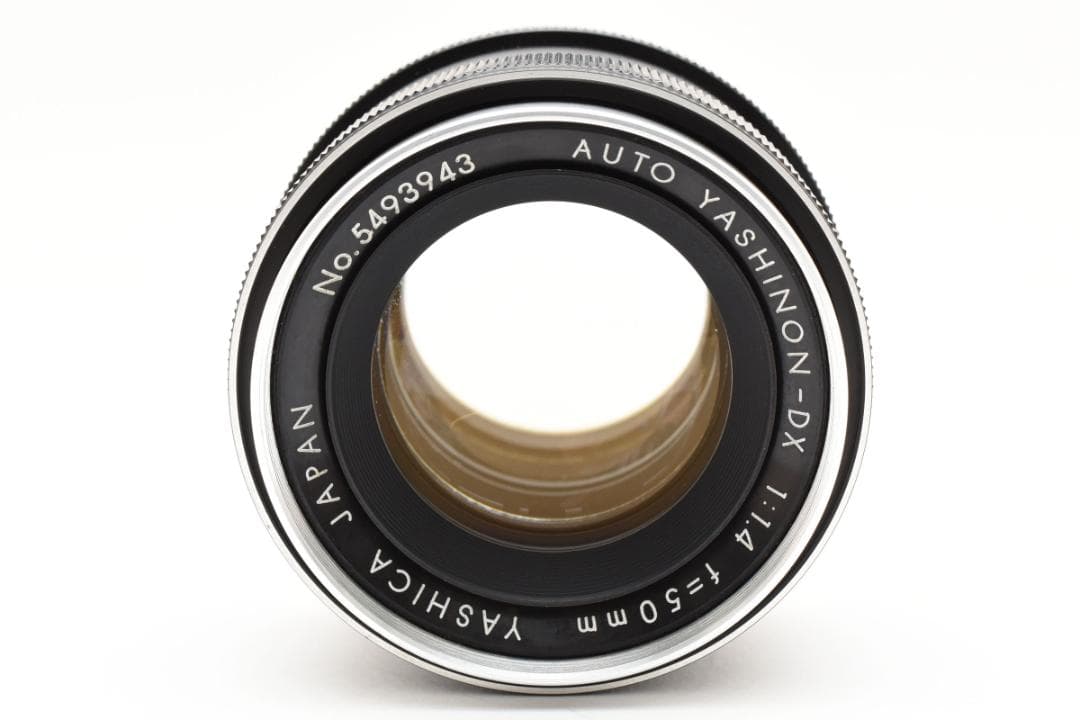 レンズ(単焦点) YASHICA AUTO YASHINON-DX 50mm F1.4 Y125