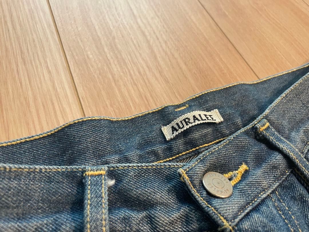 オーラリー AURALEE Hard Twist Denim 32