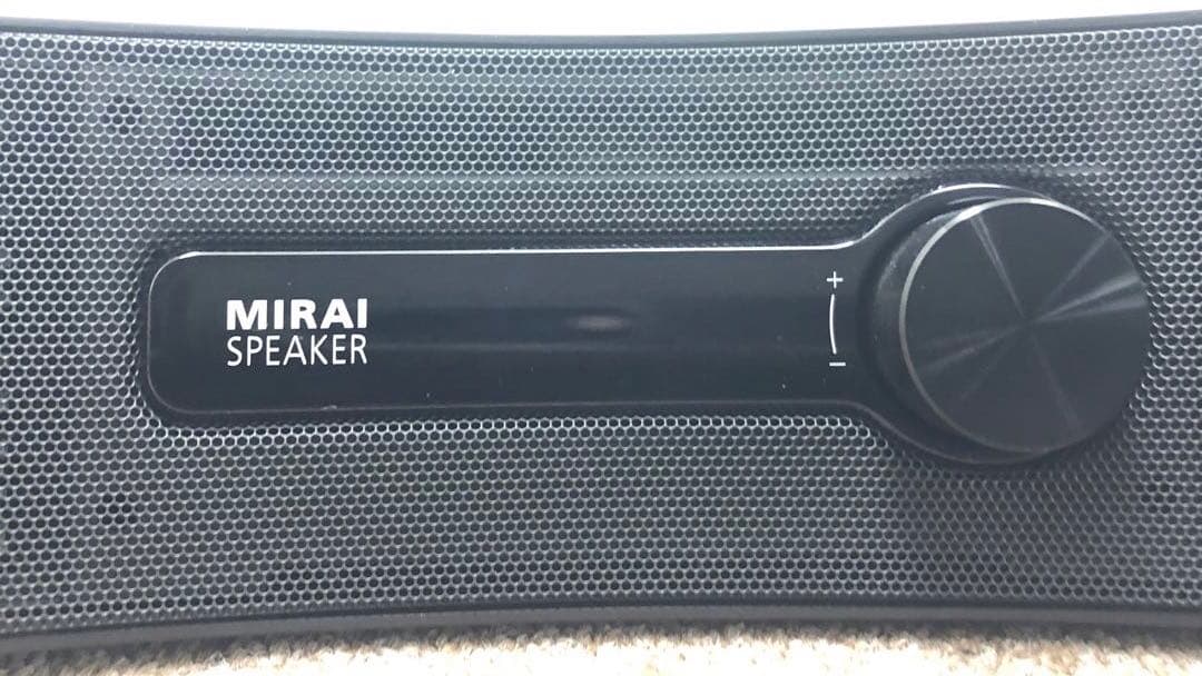 【美品】　テレビ用スピーカー ミライスピーカー SF-MIRAIS6A