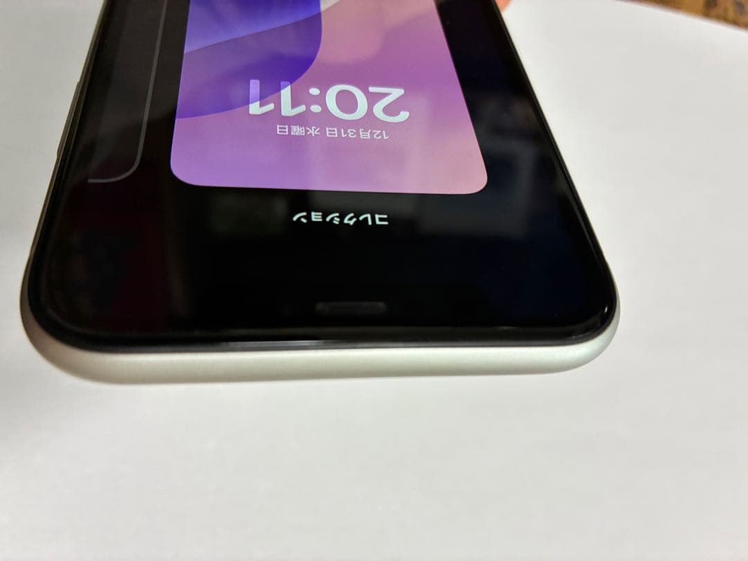 Apple iPhone XR ホワイト 64GB 美品　バッテリー残量91%