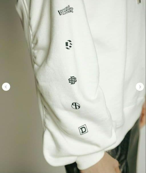 りるは★ダブルスタンダードクロージング ラメスピンドルパーカー F '24