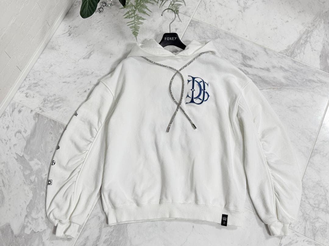 りるは★ダブルスタンダードクロージング ラメスピンドルパーカー F '24