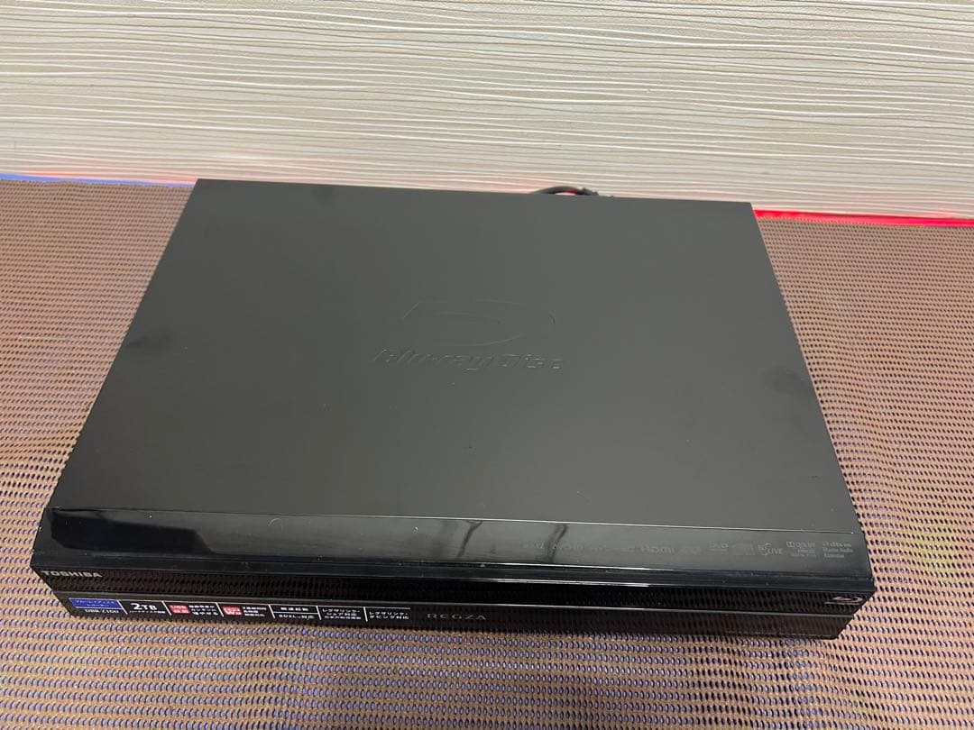 東芝 レグザDBR-Z160 ブルーレイレコーダー中古動作品美品リモコン未開封