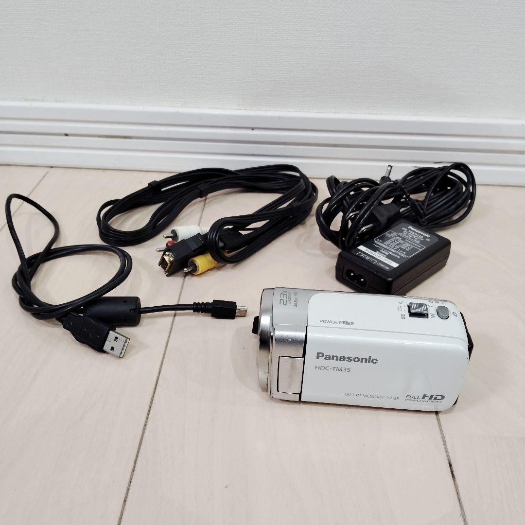 Panasonic HDC-TM35 ビデオカメラ 32GB