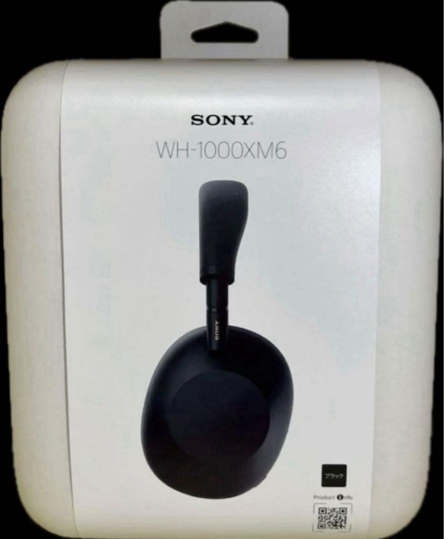 SONY WH-1000XM6 (BM)ブラック　SONY保証期間あり