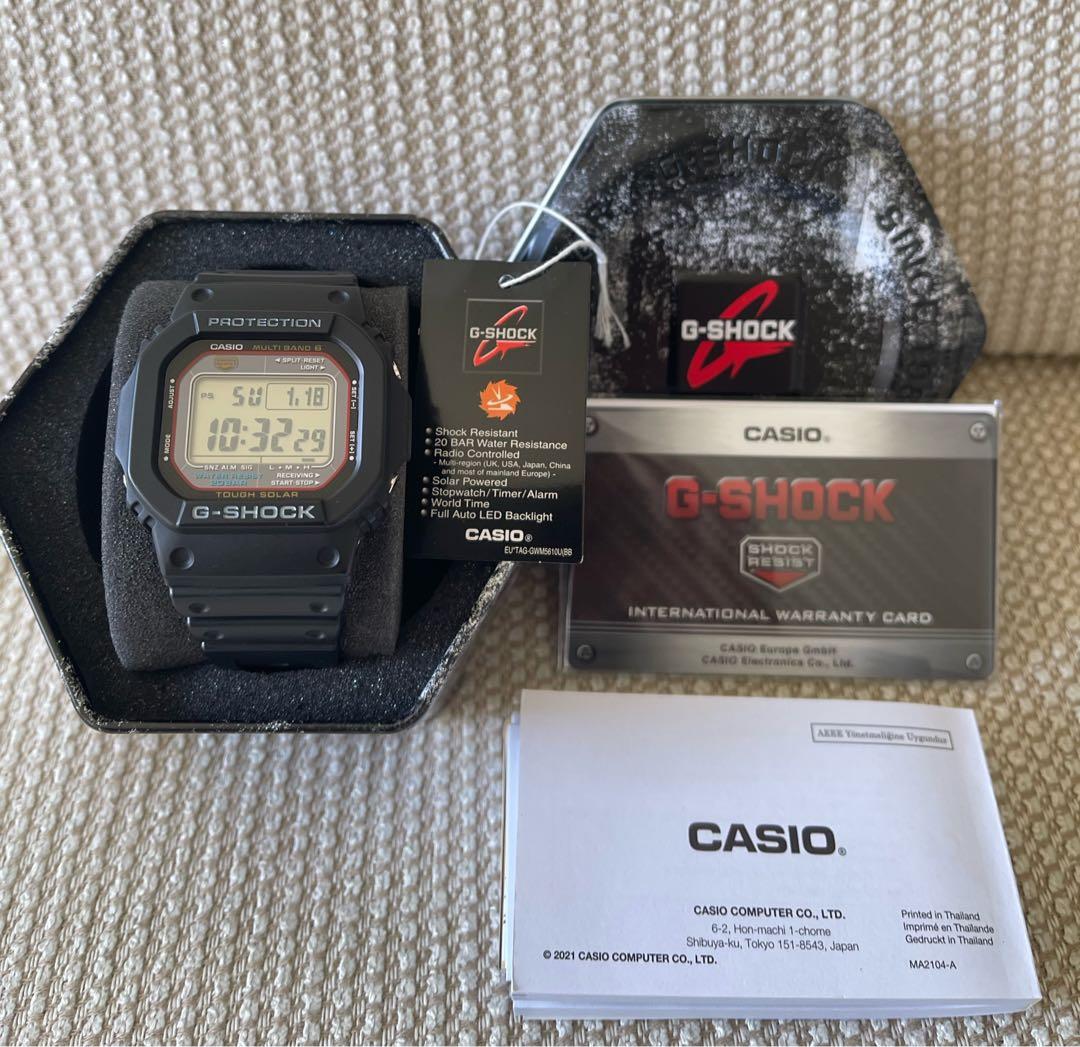 G-SHOCK GW-M5610U-1ER美品 逆輸入品