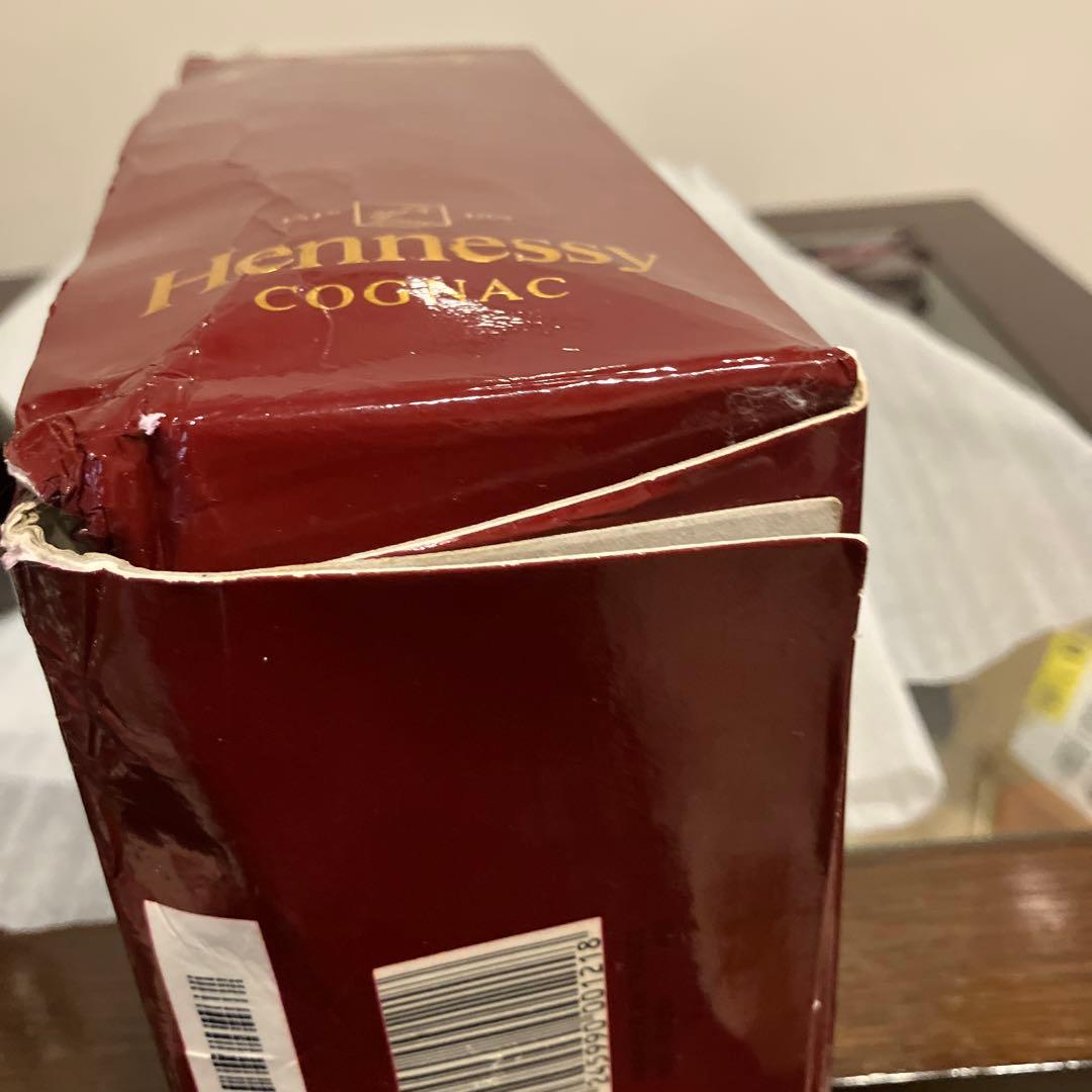 Hennessy X.O. コニャック 化粧箱付き