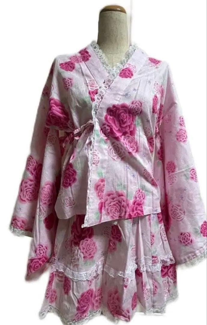 浴衣ドレス 姫ギャル 量産型 y2k 160