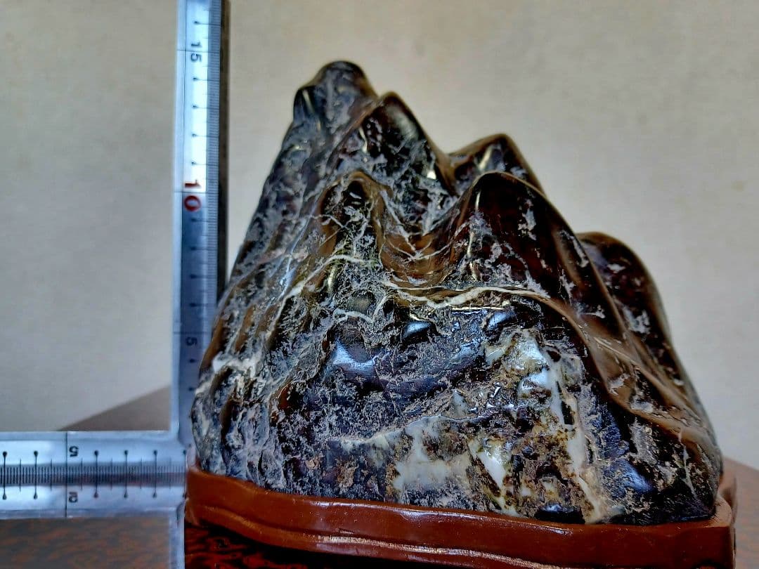 滝石　水石　盆石