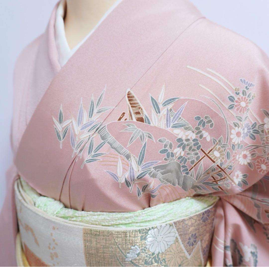 訪問着4点フルセット411 A七五三 お宮参り 卒業式　入学式　結婚式　未着用品