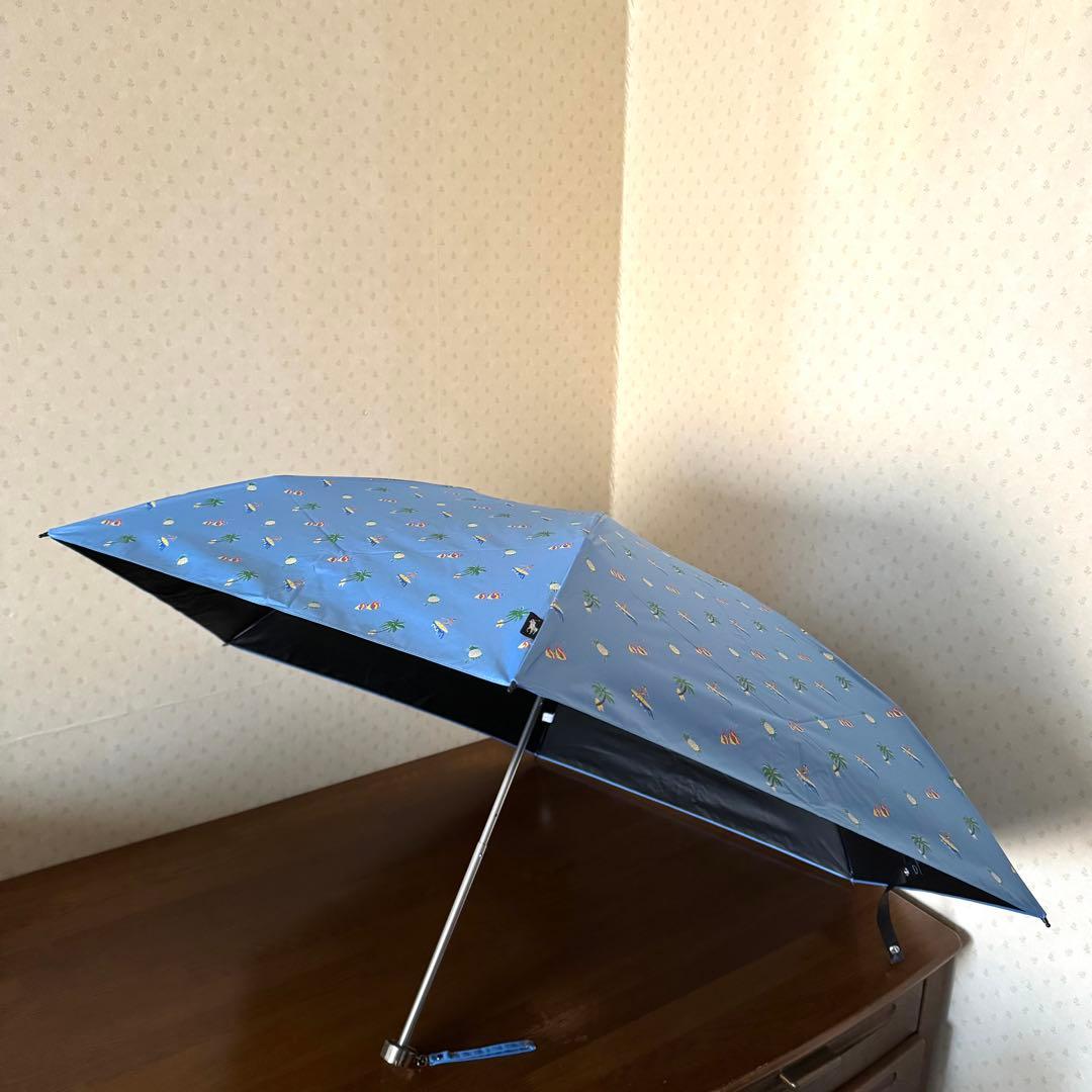 ★新品★ポロラルフローレン　晴雨兼用　折りたたみ　日傘　１級遮光　軽量　大きい