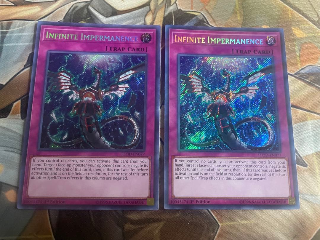 無限泡影　1st英語　EUシークレット　2枚