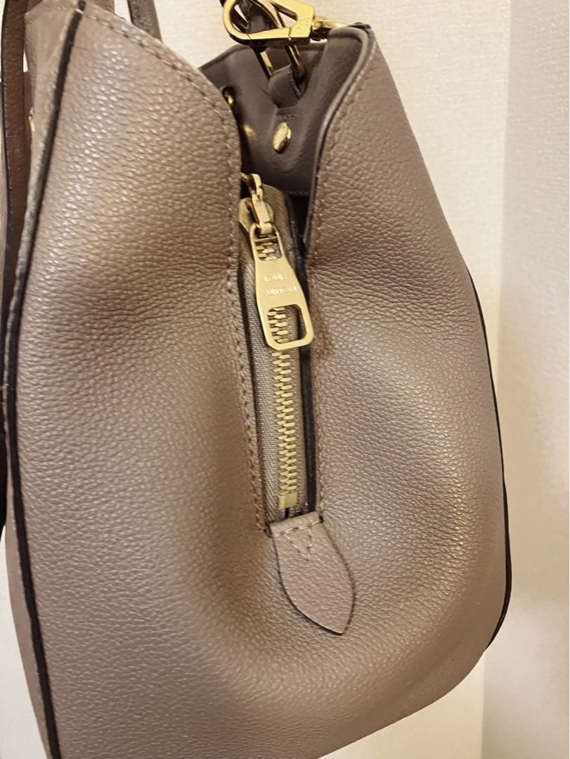 訳あり美品　正規品 LOUIS VUITTON モンテーニュMM トープ