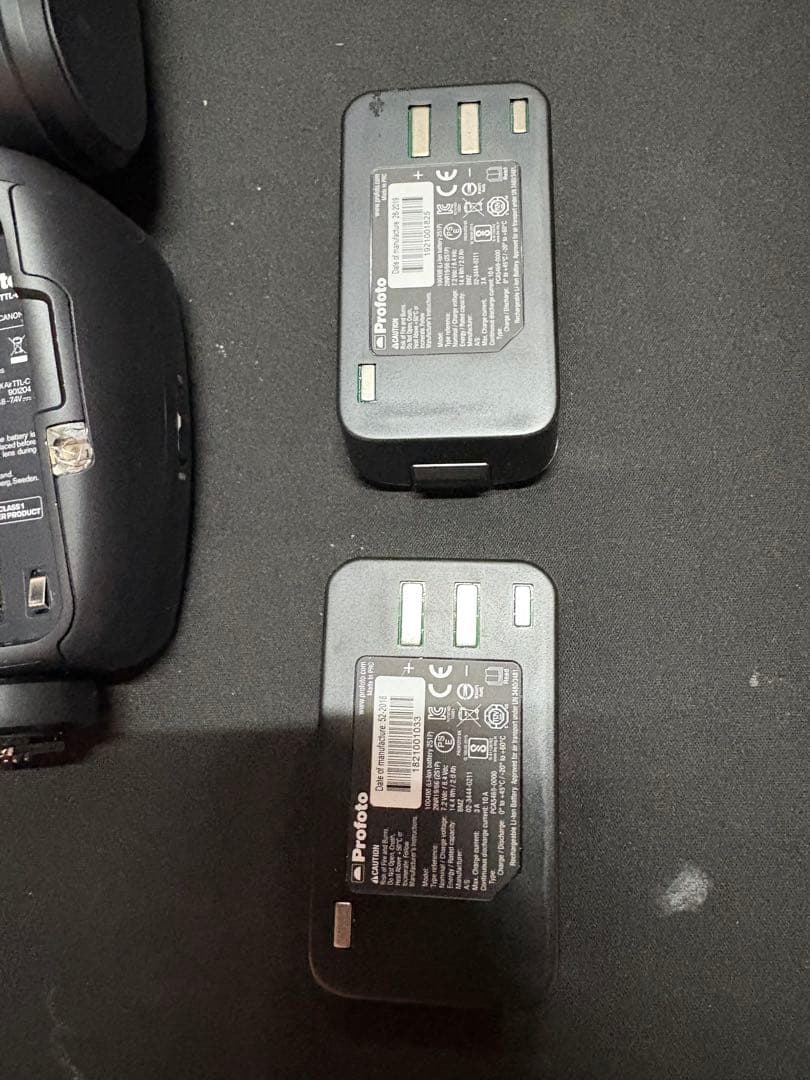 Profoto A1X AirTTL-C ストロボ 本体＋予備バッテリー付