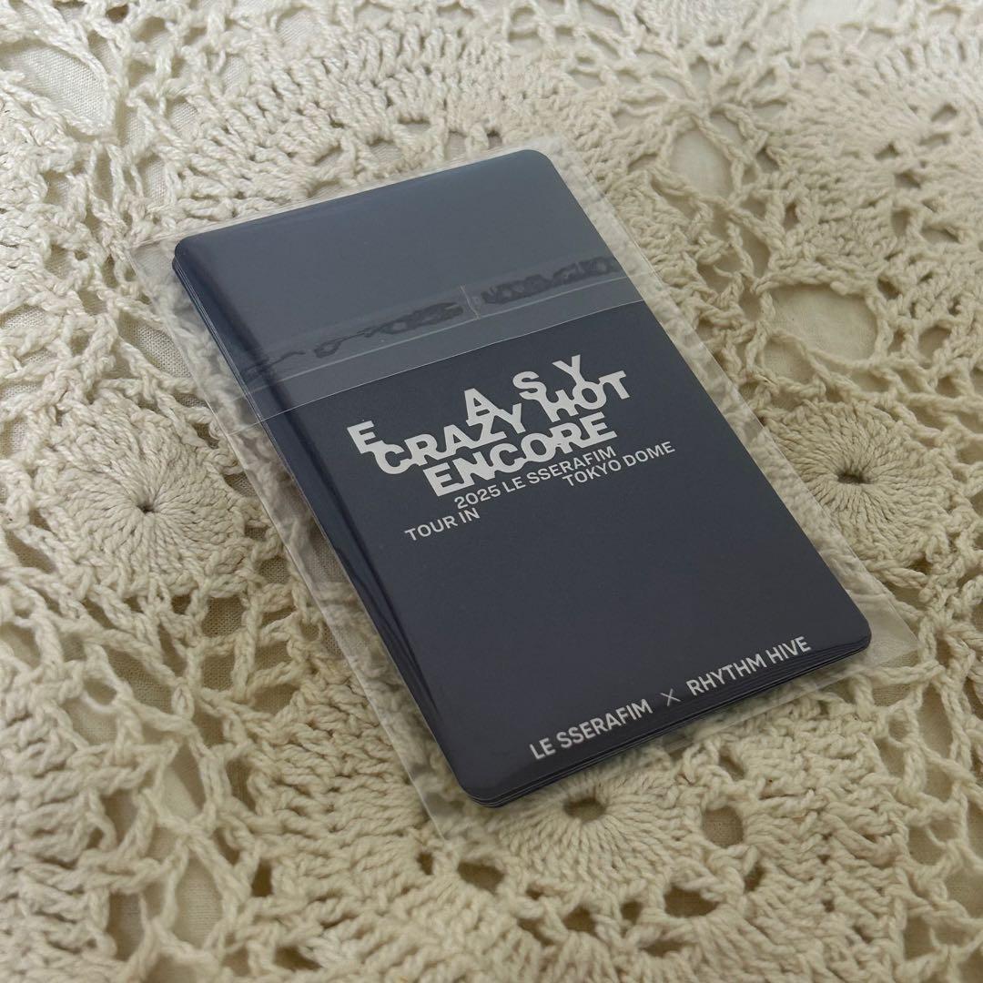 ルセラフィム　le sserafim 東京ドーム　リズムハイブ　トレカ