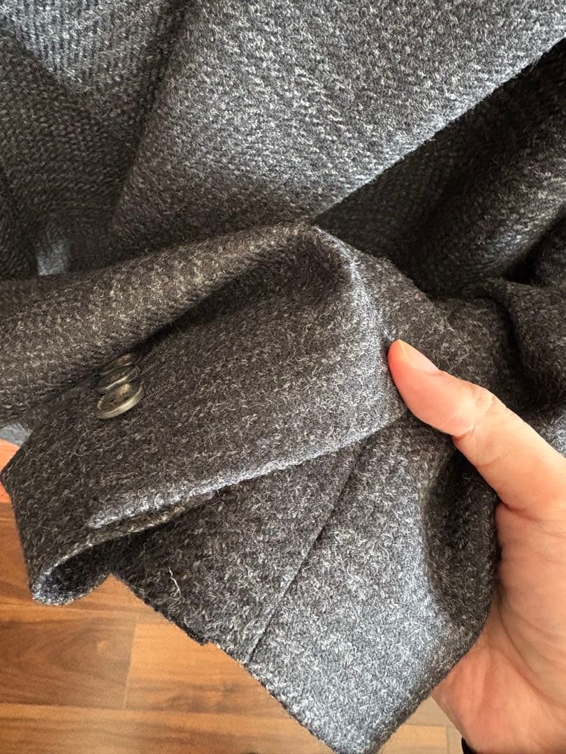 【新品未使用】完売品 apstudio グレンチェックダブルジャケット 36