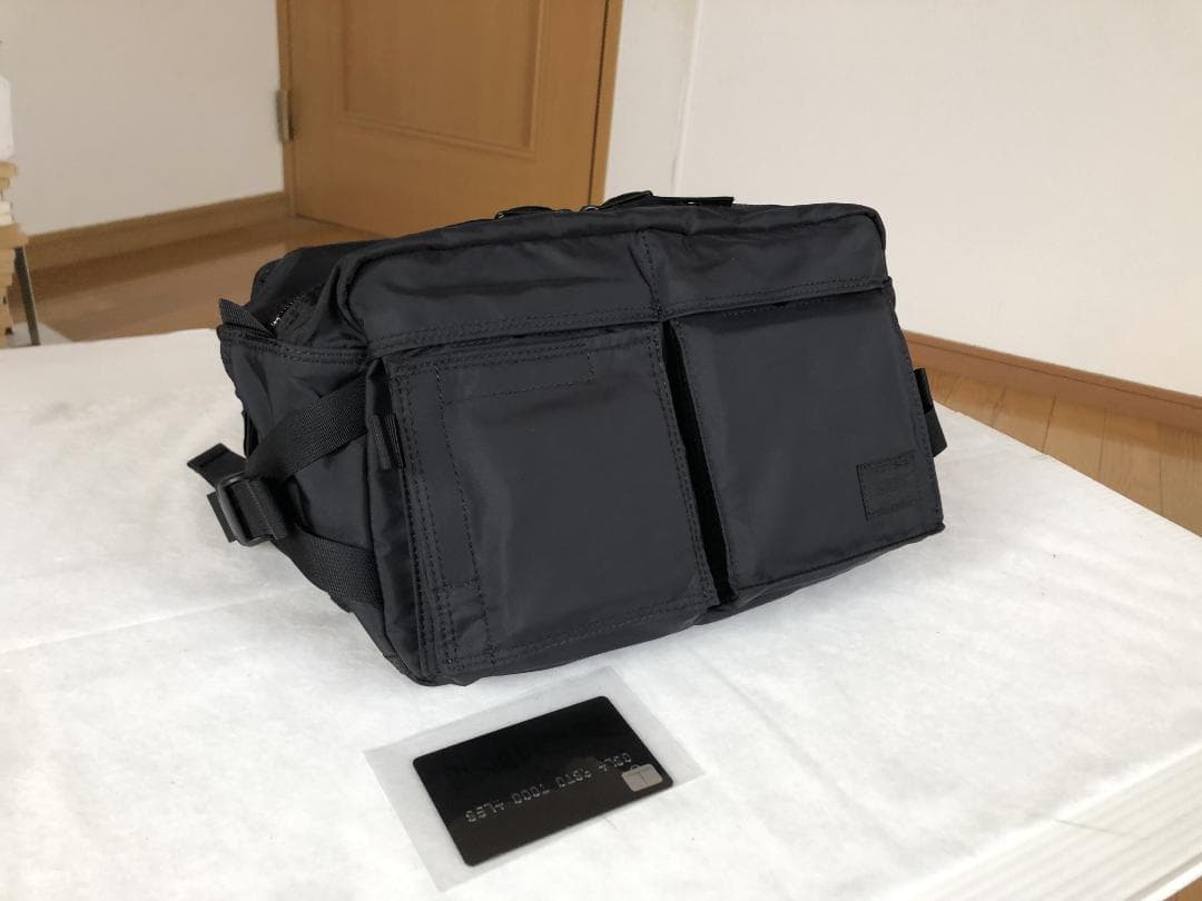 美品　ヘッドポーター　ブラックビューティー　ウエスト　ポーチ　ボディー　バッグ