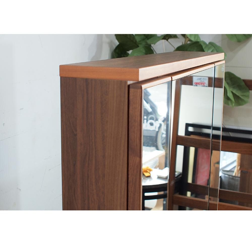 美品 カリモク ドレッサー ウォールナット材 モダン シンプル karimoku