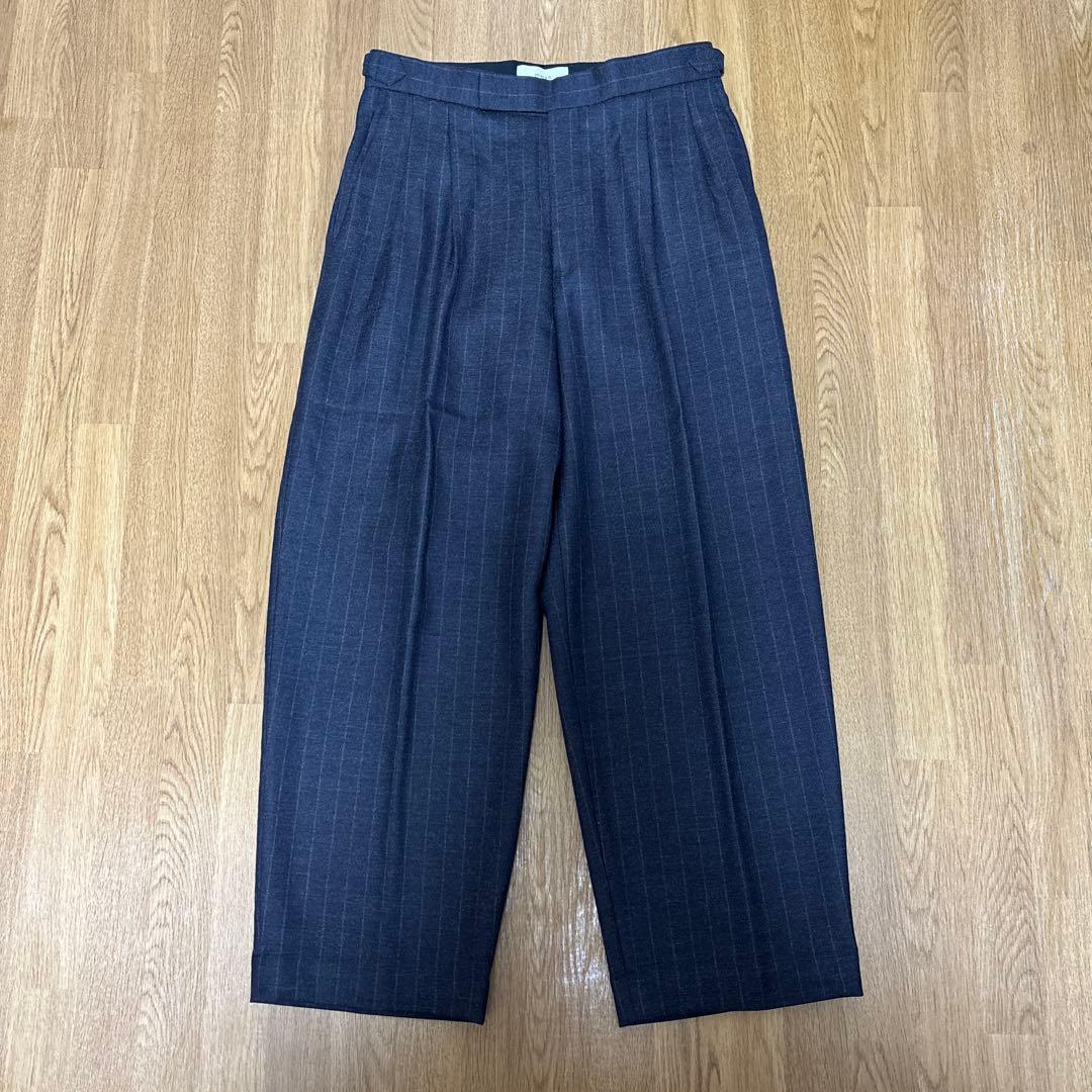 【marka】23AW OFFICER PANTS 2TUCK WIDE 美品！