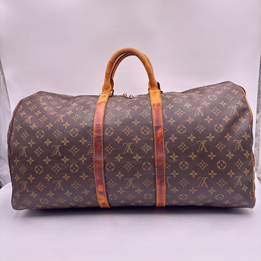 LOUISVUITTON ルイヴィトン モノグラム キーポル55 ボストンバッグ