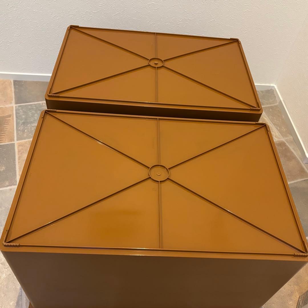 【美品】Tupperware マルチオーガナイザーワ イドドア付 2個セット