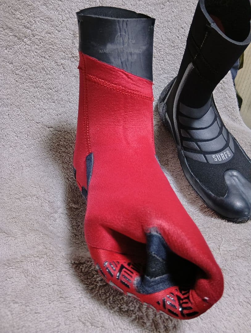 25-26 SURF8 3mm スプリットソール 中割れ85F1FX1/25.5