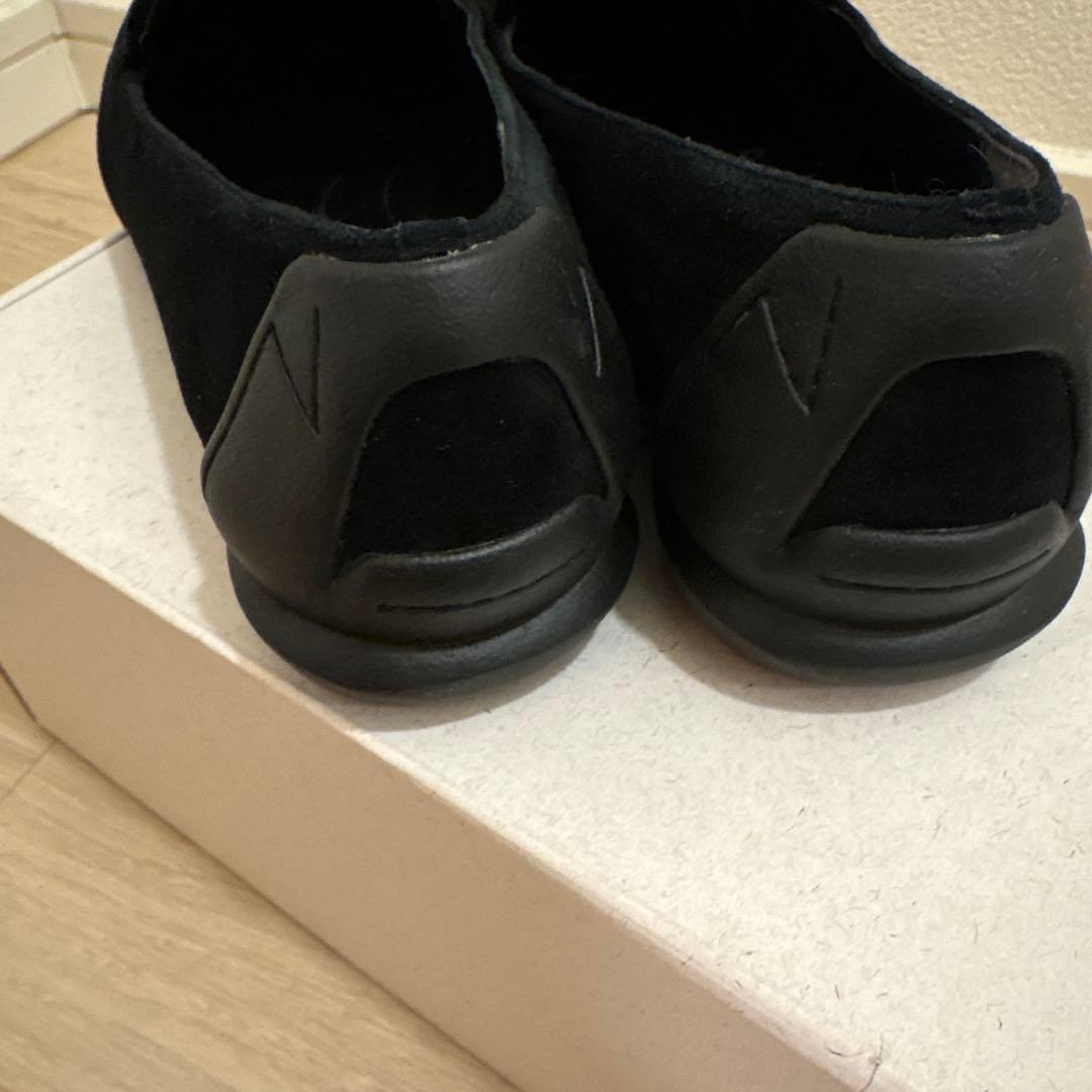 SHISEI ブラック スエード ローファー 36.5