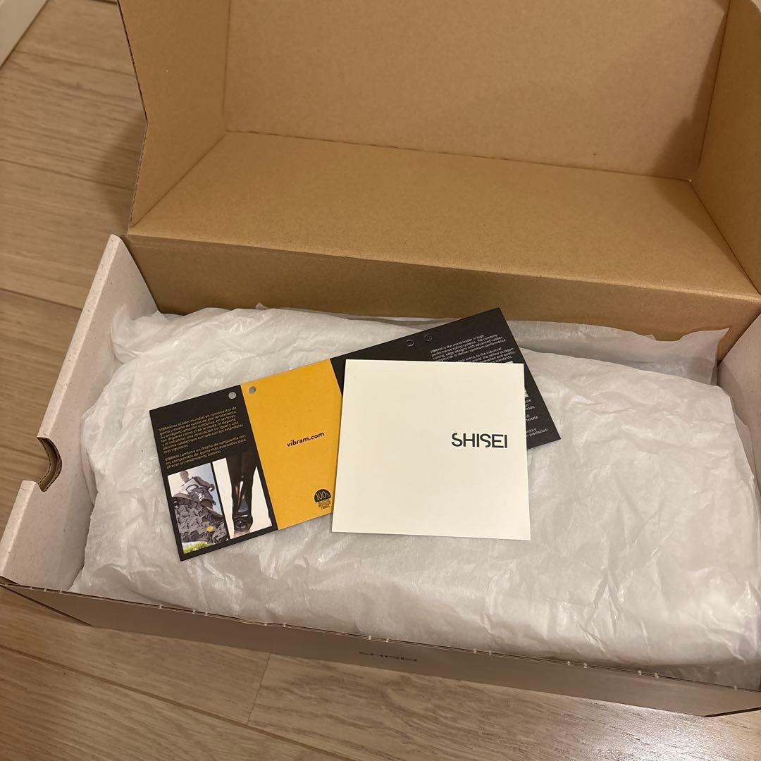 SHISEI ブラック スエード ローファー 36.5