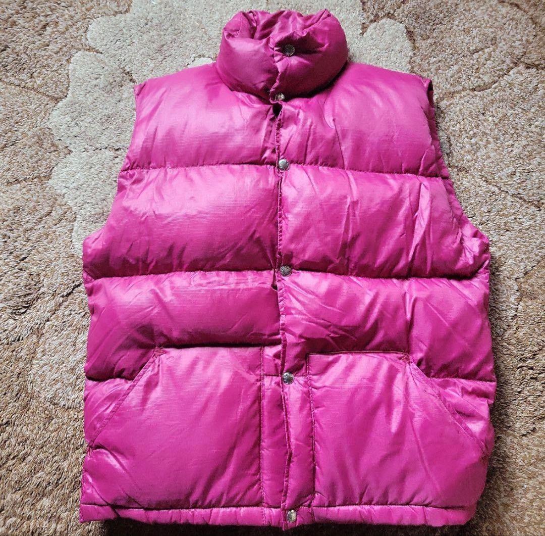 THE NORTH FACE DOWN VEST 茶タグ Mサイズ ラベンダー