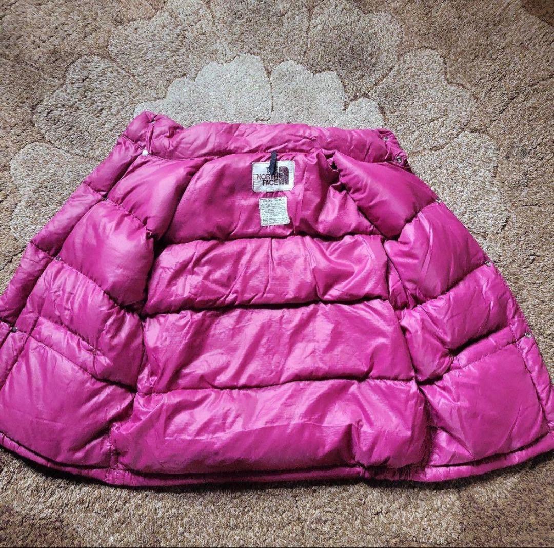 THE NORTH FACE DOWN VEST 茶タグ Mサイズ ラベンダー