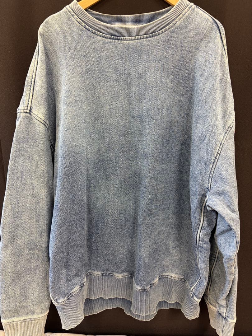 DIESEL デニム トレーナー