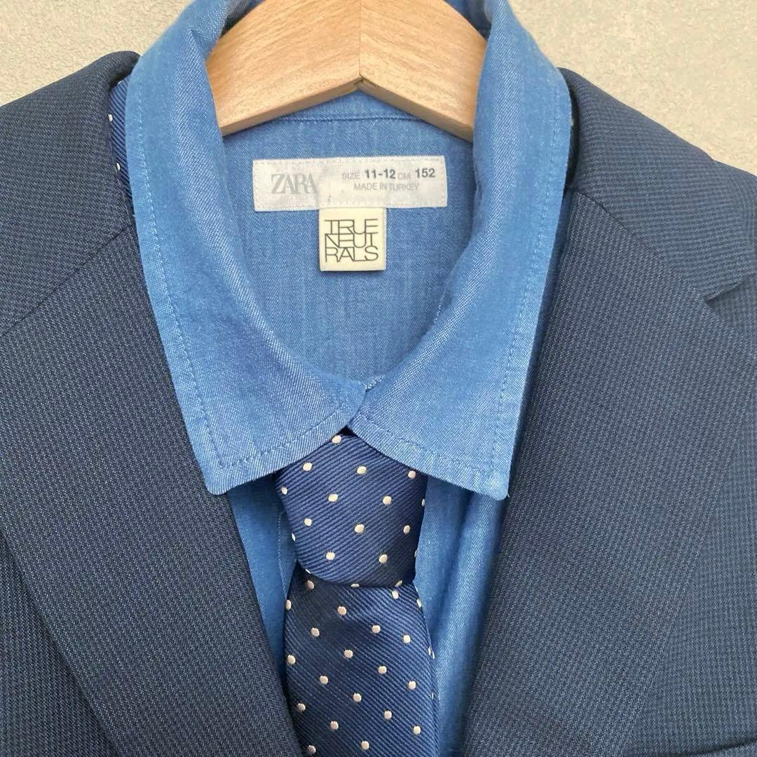 ZARAキッズ5点セット　ジャケット＆パンツ他3点152㎝(11-12)