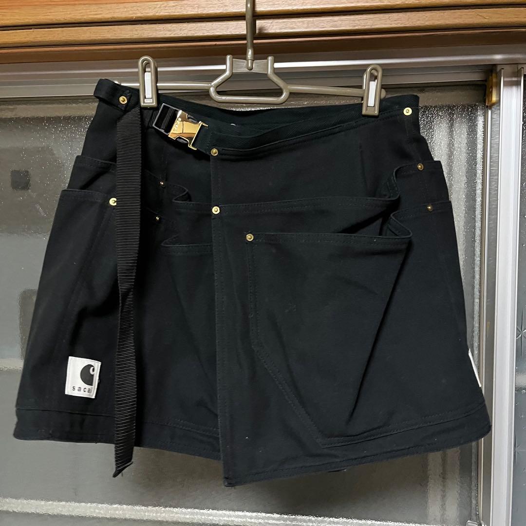スカート sacai Carhartt apronskirt