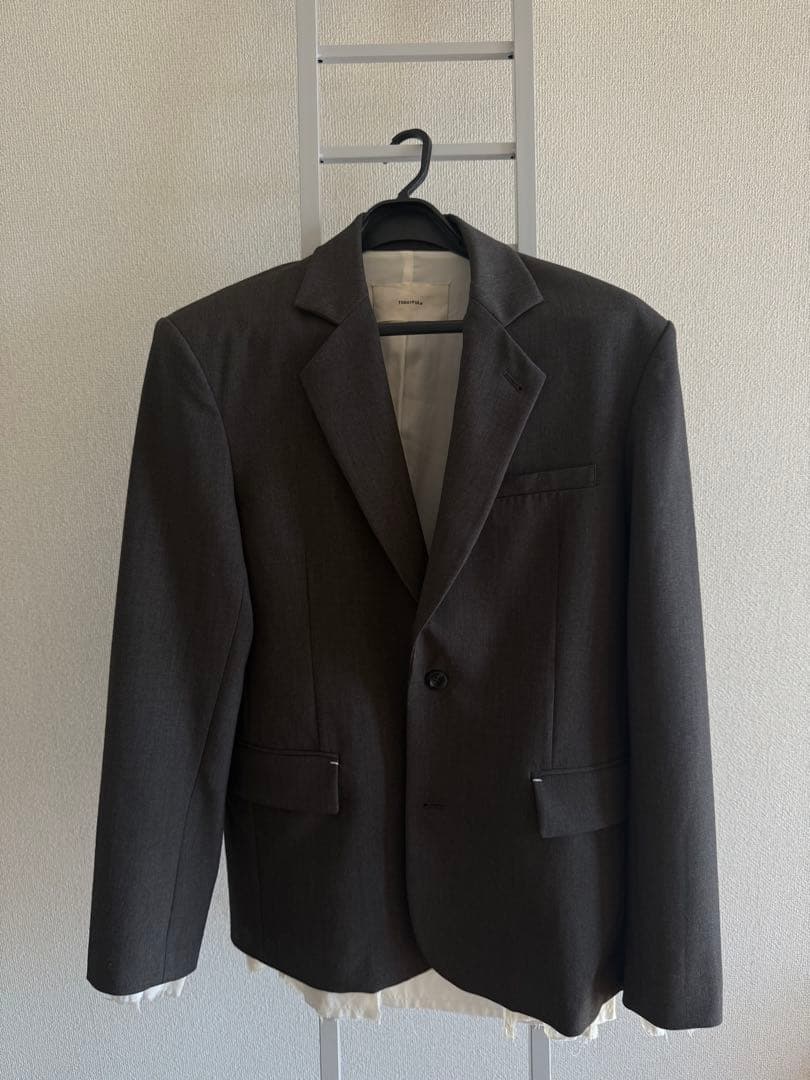 TODAYFUL オーバーショルダージャケット　グレー 38