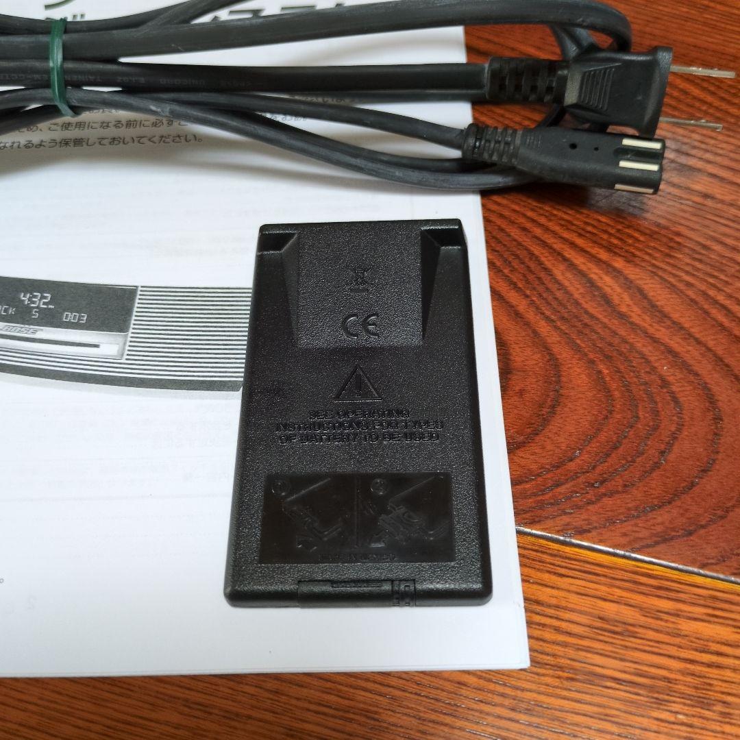 BOSE Wave Music System完動品純正リモコン純正電源コード取説