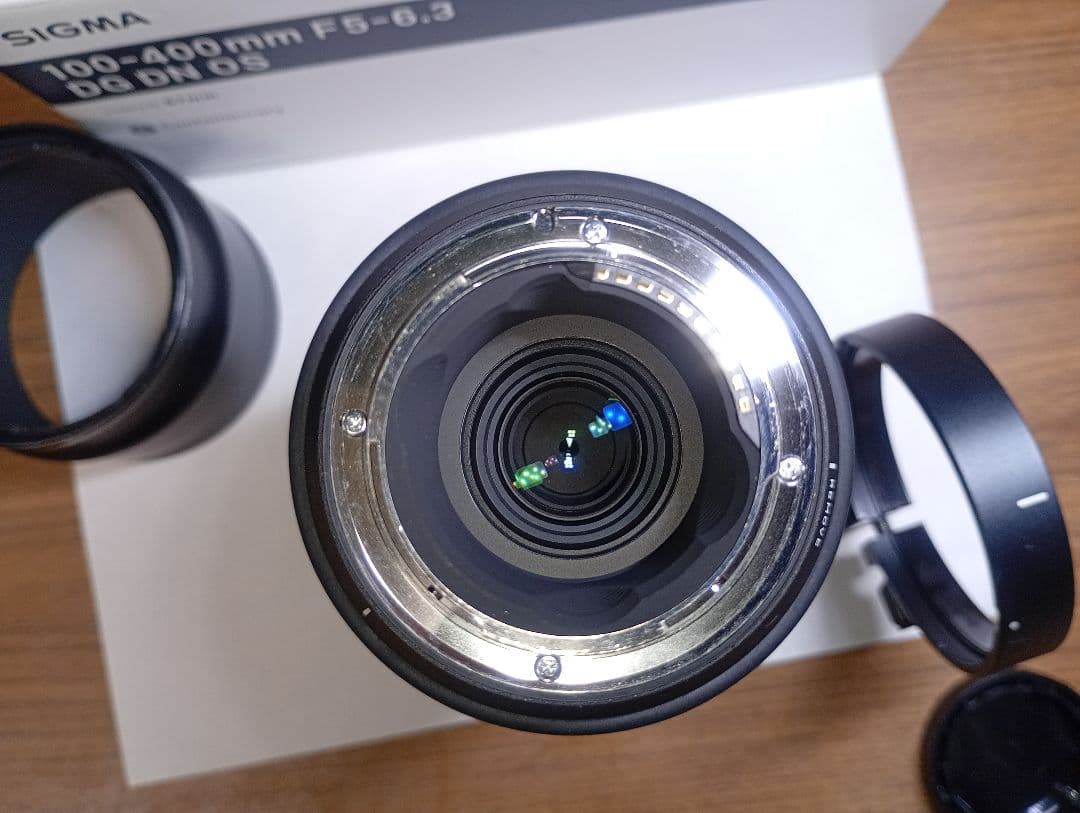 Eマウント用　SIGMA 100-400mm F5-6.3 ＋フィルター・三脚座