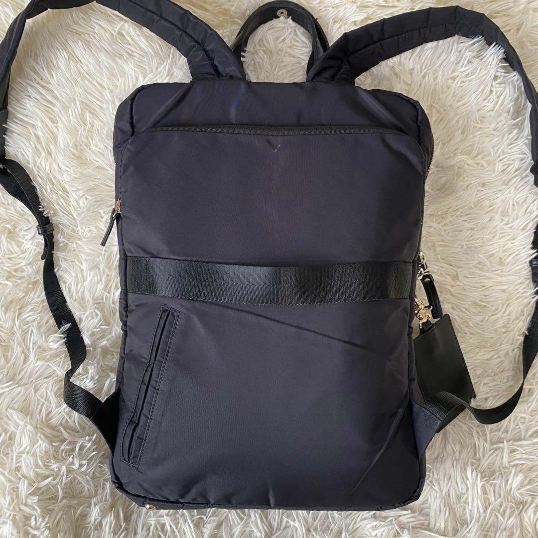 【美品✨】ace.GENE スリファム ビジネス リュック バックパック 黒