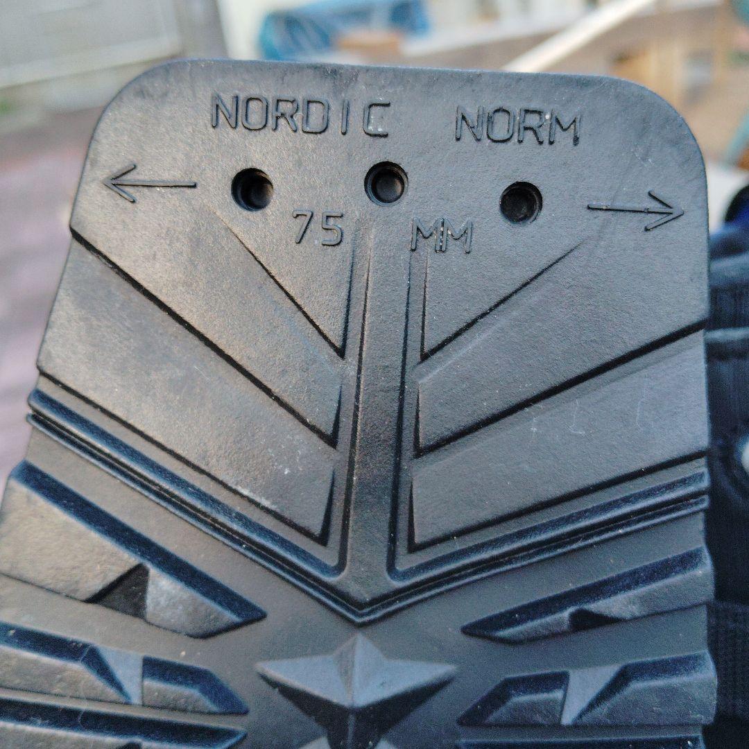 テレマークスキー用ブーツ ブラック/グレーWMN'.8