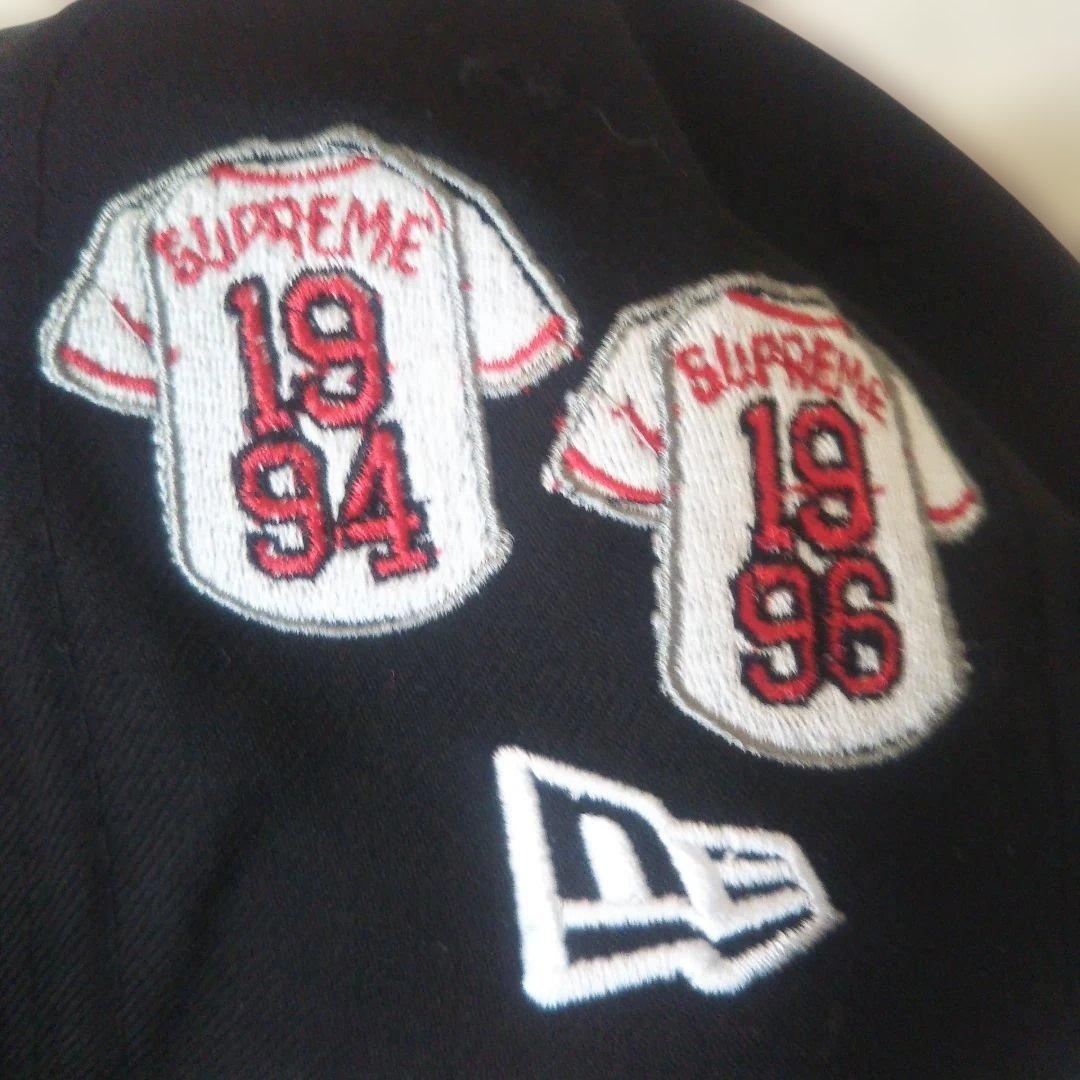 り*た様 MLBコラボ未使用Supreme⬛️9FORTY キャップ 1994年