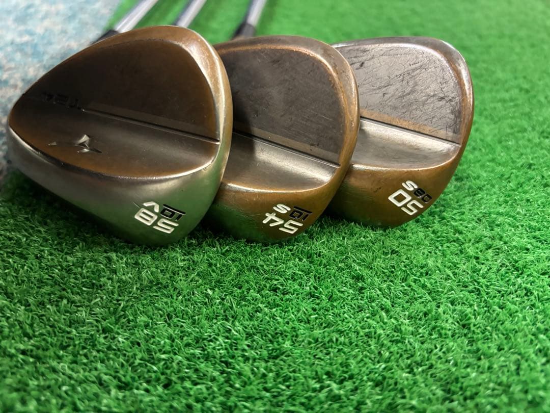 も様　　専用　　T24ウエッジ デニムカッパー仕上げ 3本セット